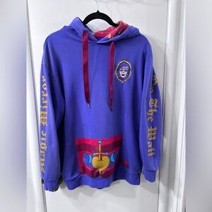 Snow White Magic Mirror Purple Hoodie Unisex Size M Loungefly